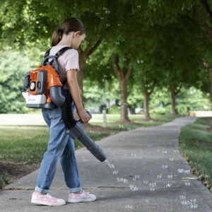 Rückentragbares Blasgerät mit Seifenblasen Spielzeug, Husqvarna